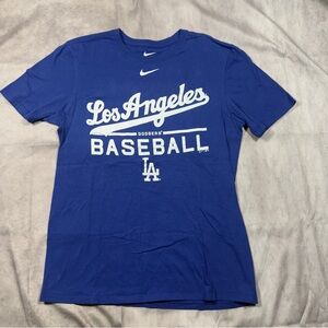 Nike Los Angeles Dodgers "Athletic Cut" T-Shirt - Medium